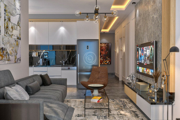 Квартира 2+1 в Алании, Турция | SBB-58817