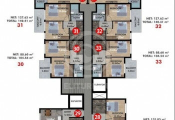 Квартира 2+1 в Алании, Турция | STE-64682