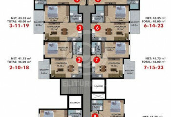 Квартира 1+1 в Алании, Турция | PBB-64681