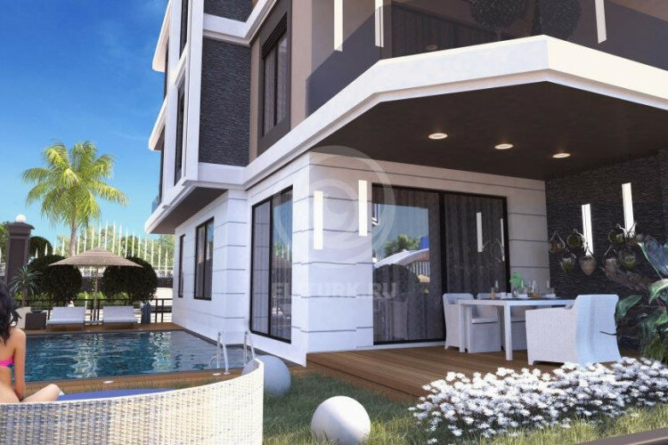 Квартира 4+1 в Алании, Турция | PTE-58924