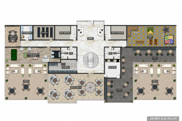 Квартира 2+1 в Алании, Турция | SBB-59230