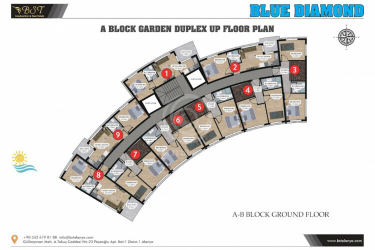 Квартира 1+1 в Алании, Турция | PBB-59271