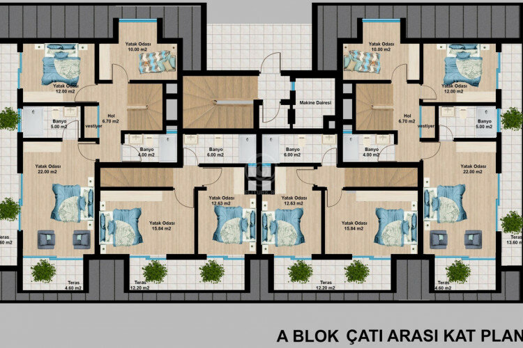 Квартира 3+1 в Алании, Турция | PTE-59318