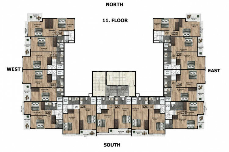 Квартира 2+1 в Алании, Турция | SBB-59416