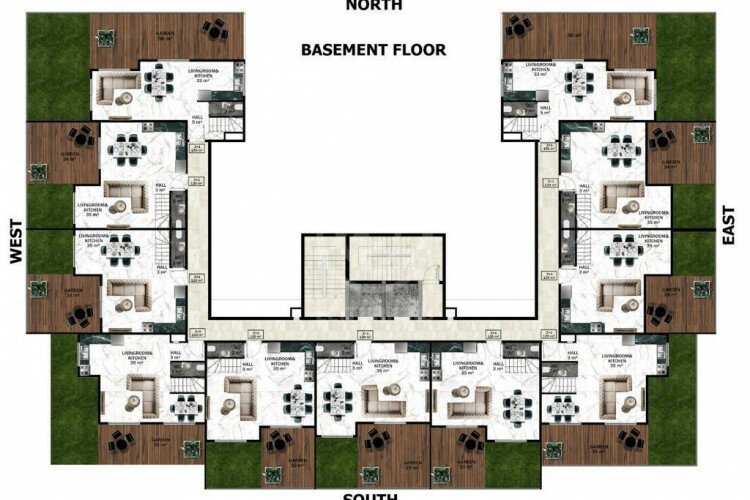 Квартира 2+1 в Алании, Турция | SBB-59416