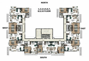 Квартира 2+1 в Алании, Турция | SBB-59416