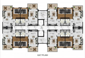 Квартира 2+1 в Алании, Турция | SBB-59504