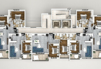 Квартира 2+1 в Алании, Турция | PTE-59528