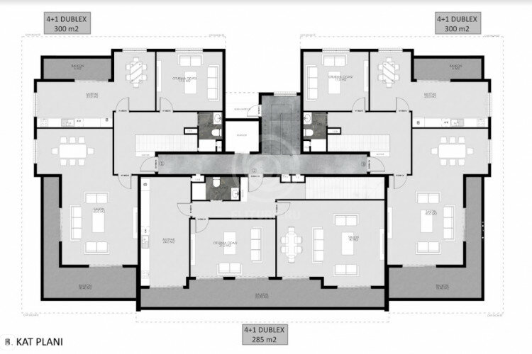 Квартира 5+1 в Алании, Турция | STE-59591