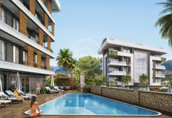 Квартира 1+1 в Алании, Турция | STE-59711