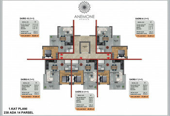 Квартира 1+1 в Алании, Турция | STE-59711