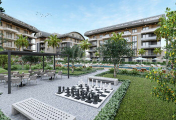 Квартира 2+1 в Алании, Турция | PTE-59865