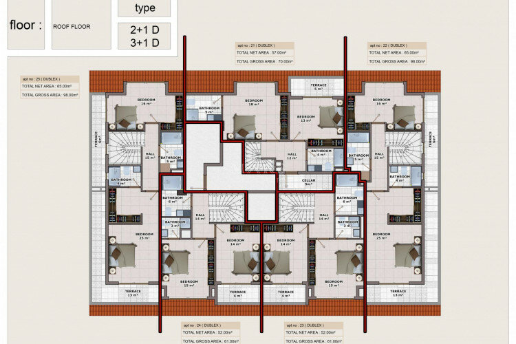 Квартира 2+1 в Алании, Турция | STE-59953