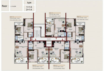 Квартира 2+1 в Алании, Турция | STE-59953