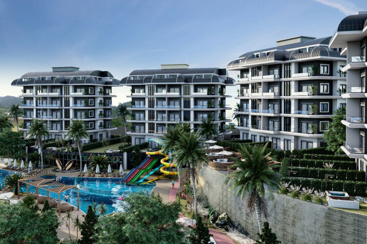 Квартира 1+1 в Каргыджаке, Алания, Турция | PBB-59958