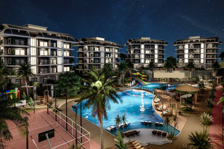 Квартира 1+1 в Каргыджаке, Алания, Турция | PBB-59958