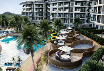 Квартира 1+1 в Каргыджаке, Алания, Турция | PBB-59958