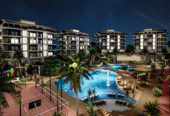 Квартира 1+1 в Каргыджаке, Алания, Турция | PBB-59958