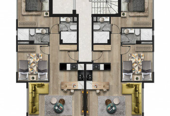 Квартира 2+1 в Каргыджаке, Алания, Турция | PBB-59973