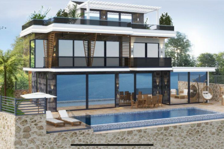 Вилла 4+1 в Калкане, Турция | PKK-59988