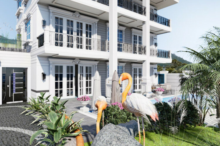 Вилла 5+1 в Алании, Турция | PTE-59985