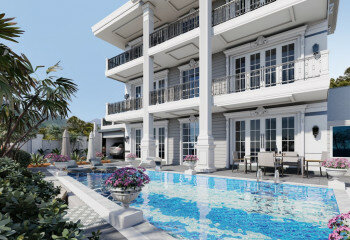 Вилла 5+1 в Алании, Турция | PTE-59985