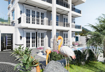 Вилла 5+1 в Алании, Турция | PTE-59985