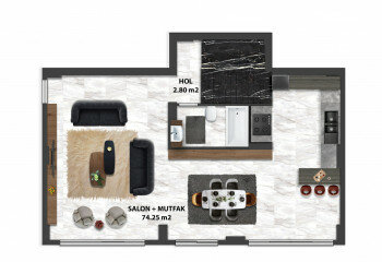 Вилла 5+1 в Алании, Турция | PTE-59985