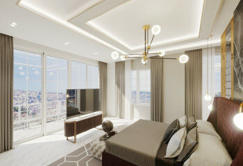 Вилла 5+1 в Алании, Турция | PTE-59985