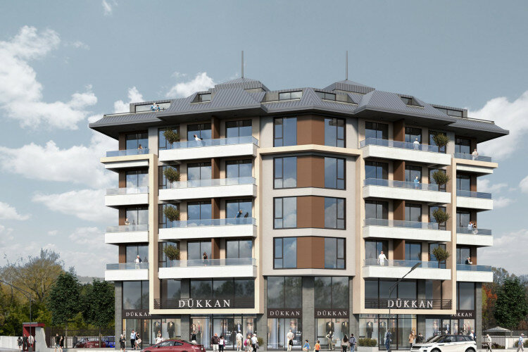 Квартира 1+1 в Каргыджаке, Алания, Турция | PTE-59984