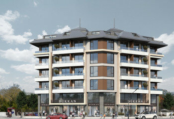 Квартира 1+1 в Каргыджаке, Алания, Турция | PTE-59984