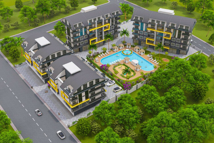 Квартира 1+1 в Алании, Турция | STE-59995