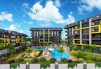 Квартира 1+1 в Алании, Турция | STE-59995