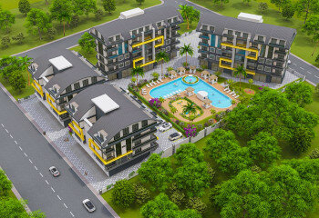 Квартира 1+1 в Алании, Турция | STE-59995