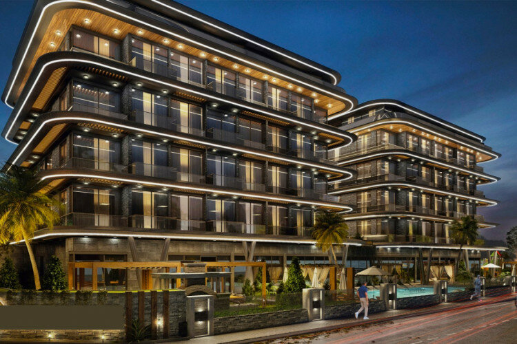 Квартира 1+1 в Алании, Турция | PTE-59997