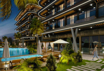 Квартира 1+1 в Алании, Турция | PTE-59997