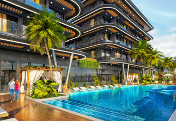 Квартира 1+1 в Алании, Турция | PTE-59997