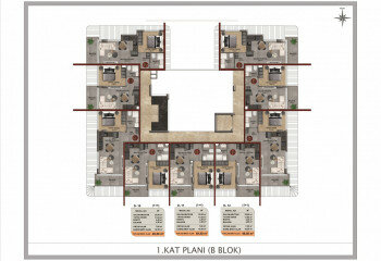 Квартира 1+1 в Алании, Турция | PTE-59997