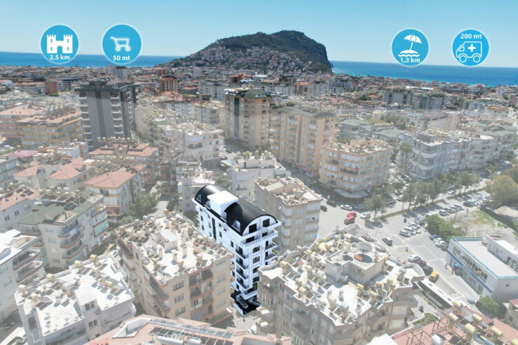 Квартира 1+1 в Алании, Турция | SBB-60005