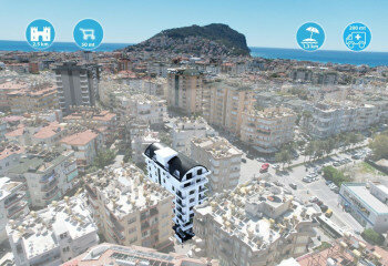 Квартира 1+1 в Алании, Турция | SBB-60005