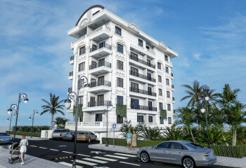 Квартира 1+1 в Алании, Турция