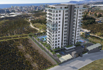 Квартира 1+1 в Алании, Турция | PTE-60004