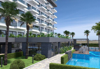 Квартира 1+1 в Алании, Турция | PTE-60004