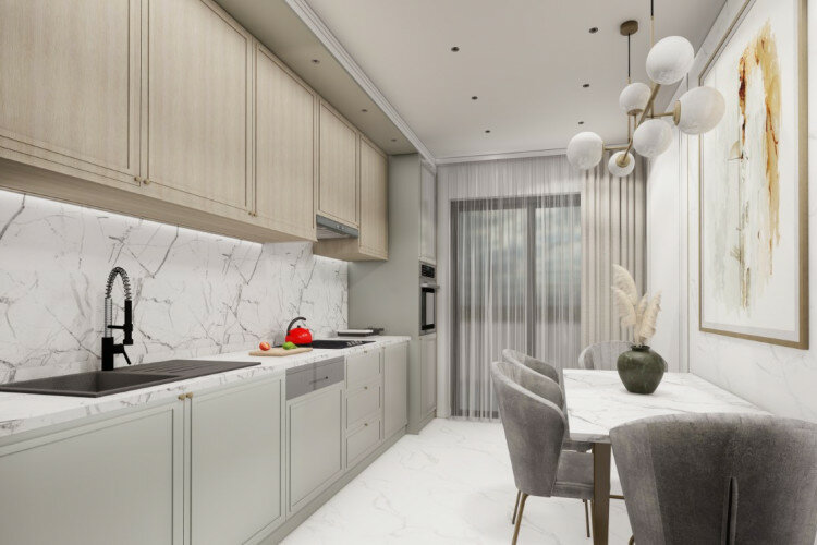 Квартира 1+1 в Алании, Турция | PTE-60023