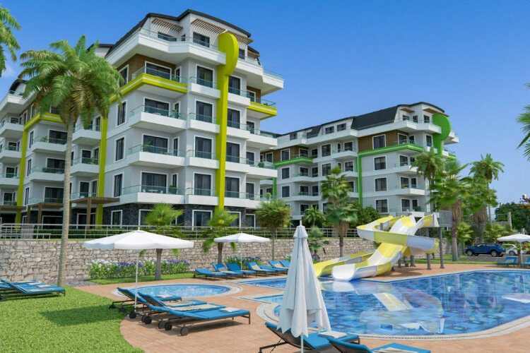 Квартира 1+1 в Алании, Турция | PTE-60023