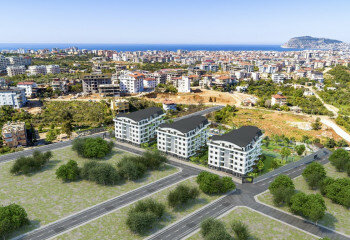 Квартира 1+1 в Алании, Турция | PTE-60023