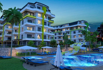 Квартира 1+1 в Алании, Турция | PTE-60023