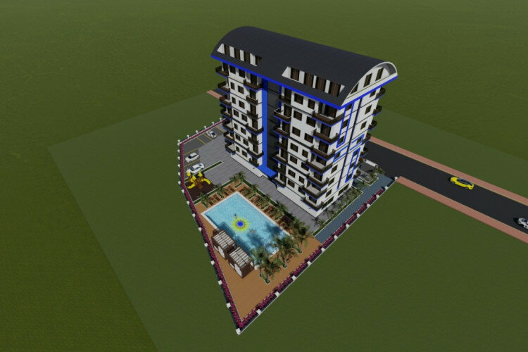 Квартира 1+1 в Алании, Турция | PTE-60032