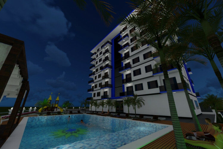 Квартира 1+1 в Алании, Турция | PTE-60032