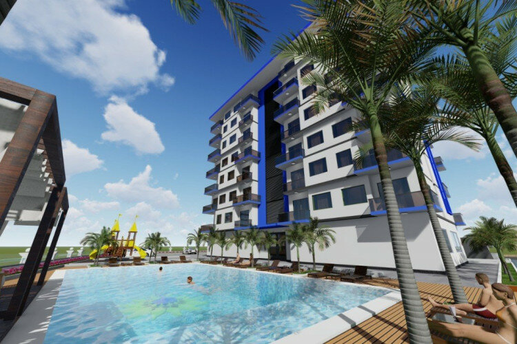 Квартира 1+1 в Алании, Турция | PTE-60032